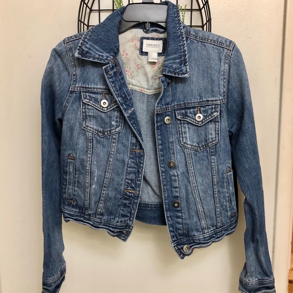 Denim Jacket PREMIUM DENIM FOREVER21